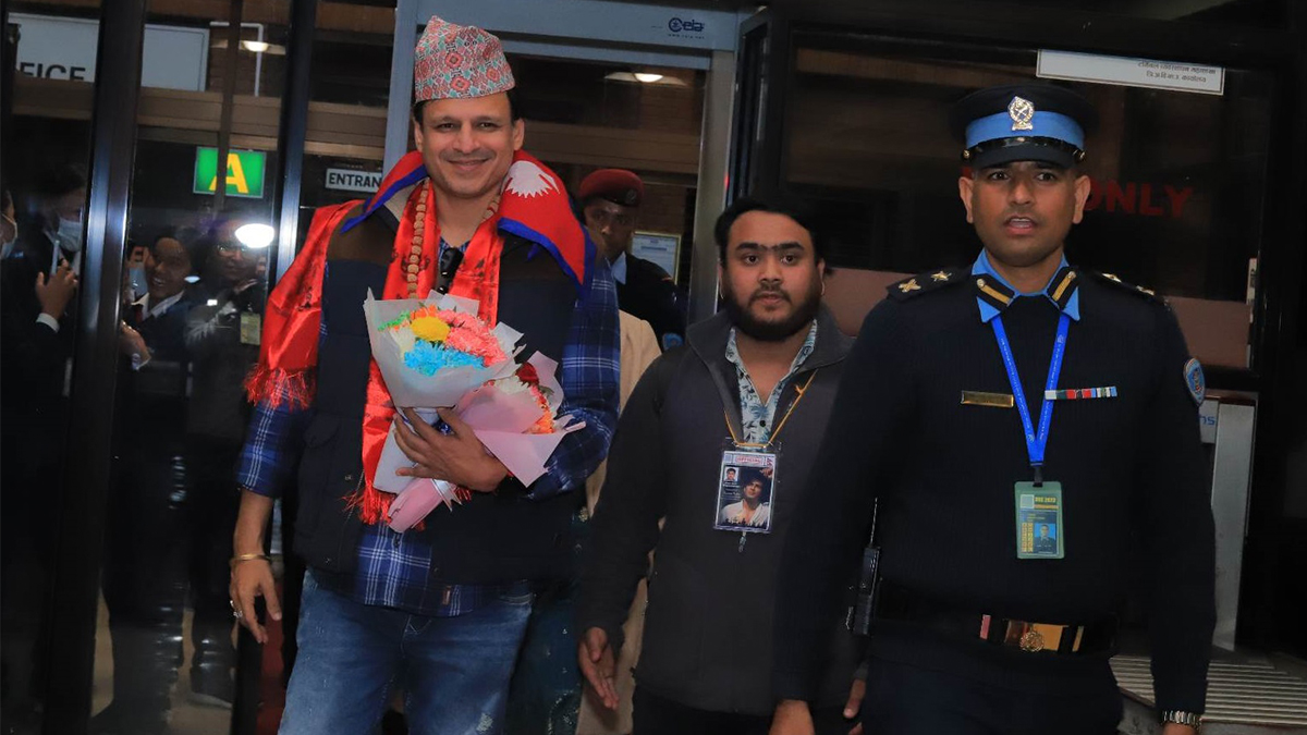 बलिउड अभिनेता विवेक ओबराय नेपालमा